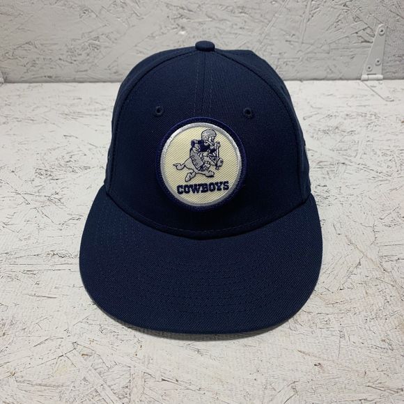 DALLAS COWBOYS NFL NEW ERA 59FIFTY HISTORIC LOGO SIDELINE FITTED HAT CAP 7 1/4 - Picture 1 of 11